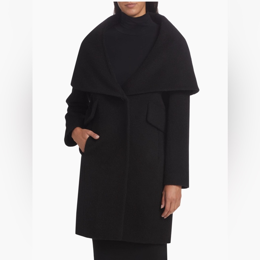 Mercer Collective Lori Cape-Hood Cocoon Coat NWT